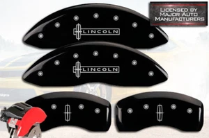 2020-2024 Lincoln Corsair Front Rear Black MGP Brake Disc Caliper Covers "Star" - Picture 1 of 10
