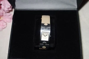 RSW Rama Swiss Watch Women's Classic Beige Leather Watch NEW - Picture 1 of 5