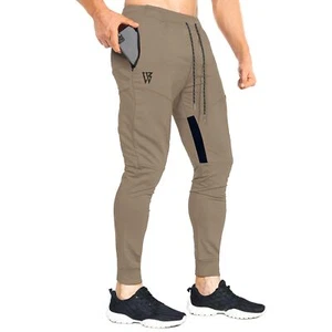 Mens Tapered Workout Running PantsGym Jogger Training Sweatpants Slim Fit wit... - Picture 1 of 6