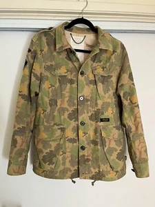 Neighborhood Men's Medium M Leaf Camo Military Jacket Sportsman Polo Wtaps - Picture 1 of 10