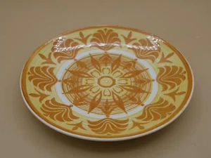 Vintage Dessert Plate Royal Ironstone USA MCM Boho Yellow Orange 7" - Picture 1 of 3