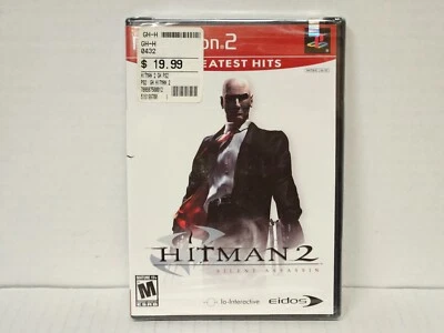 New Hitman 2: Silent Assassin (Sony PlayStation 2 2003) PS2 Greatest Hits Sealed - Image 1 of 4