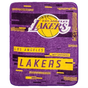 Los Angeles Lakers 60" x 80" Digitize Royal Plush Blanket. - Picture 1 of 1