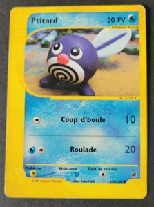 Carte Pokémon N°125/165 Ptitard - Expedition Edition De Base - VF - Picture 1 of 2
