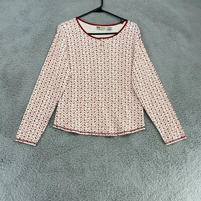 Camisa Henley Glory Desteñida De Colección Para Mujer Grande Y2K Ditsy Floral Cottagecore Foto 1 de 4