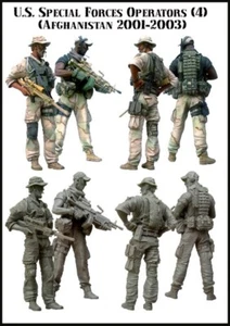 Evolution Miniatures (35054) 1:35 US Special Forces Operators 2001-2003 - Picture 1 of 2