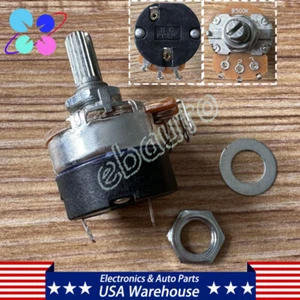 1PCS WH24-2 4K7 with On/Off Switch Lathe Speed Control Potentiometer B500K Ohm - Picture 1 of 11