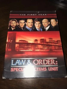 LAW & ORDER: SPECIAL VICTIMS UNIT - THE FIRST YEAR (DVD, 2003, 6-DISC SET) - NEW - Picture 1 of 6