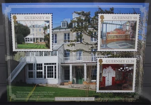 GUERNSEY 2019 CASE RESIDENZIALI ARCHITETTURA MINI FOGLIO NUOVO MNH** B.F. (C. MO - Foto 1 di 1