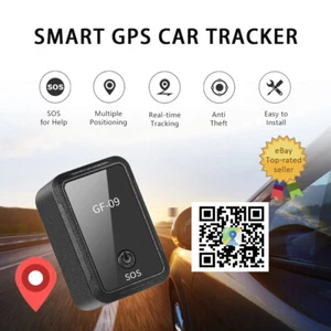 GF09 Mini Magnetic GPS Tracker Real Time Tracking Car Locator Device GSM GPRS - Picture 1 of 11
