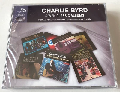 Charlie Byrd Seven (7) Classic Albums UK Ltd Edition 4x CDs 2014 RGJCD422 Sealed Foto 1 de 4