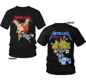 Camiseta negra Metallica Damage Inc. M, L, XL, 2XL, 3XL - Imagen 1 de 1