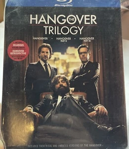 THE HANGOVER TRILOGY 1-3 (4-Blu-Rays) W/ Special Features NEW Sealed Great Gift - Picture 1 of 5