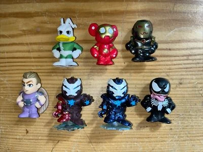 Funko Marvel BattleWorld Figure Series 4 Rise Of The Symbiotes Bundle Iridescent - Image 1 of 4