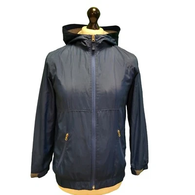 Gap Hooded Jacket Lightweight Navy Blue Girl's/Boy's UK 12-13 YEARS E573 - Image 1 of 4