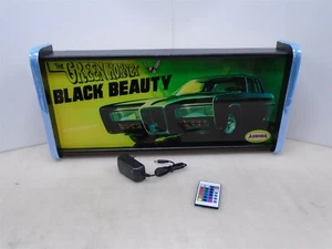 Aurora Green Hornet Black Beauty LED Display light sign box - Picture 1 of 5