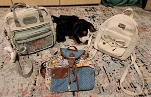 Girls Puppy Purse And Mini Backpack Bags! - Picture 1 of 5