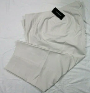 Lafayette 148 Tan Cotton Blend Crop Pants Vapor Fundamental Bi Stretch Plus 24W - Picture 1 of 12