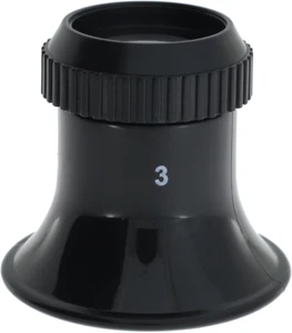 Horotec 00.002-3 LOUPE D'HORLOGER avec bague à vis N°3 grossissement X 4.25 - Picture 1 of 1