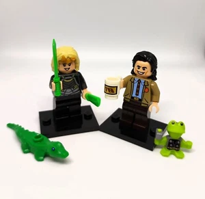 Lego Loki & Sylvie - TVA - Marvel Minifiguren Serie 1 - Neu - Picture 1 of 1