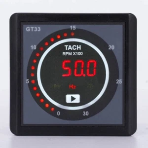 GT33 Generator RPM Intelligent Engine Tachometer Digital Tachometer Hour Meter - Bild 1 von 9