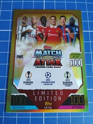 Limited Edition Card LE U3 Topps Match Attax UCL 2022/23 UPDATE CARD - Image 1 of 2