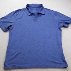 01. Algo Performance Short Sleeve Polo Shirt Men's Size Xl Recycled Fabric B6