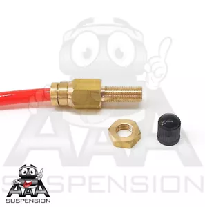 1 x AAA Schrader Valve suit 6mm Metric airline for air bag suspension or tank - Picture 1 of 6
