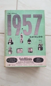 Catalogo di forniture/attrezzature elettroniche RADIO ELECTRIC MASTER 1957 vintage - Foto 1 di 12