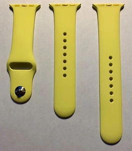Nuevo Apple Watch Limonada Banda Deportiva Serie 2 3 38mm 4 5 6 SE 40mm 7 41mm Amarillo - Imagen 1 de 5