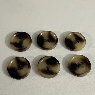 BURBERRY REPLACEMENT BUTTONS 12MM SET OF 6 - Image 1 of 3