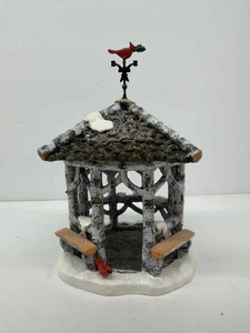 Department Dept 56 North Pole Woods Snow Village #52877 Birch Pavillon - Bild 1 von 8