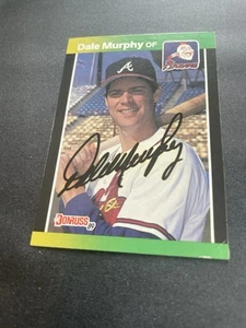 ⚾️⚾️Dale Murphy Autographed Donruss ‘89 #29. - Bild 1 von 2