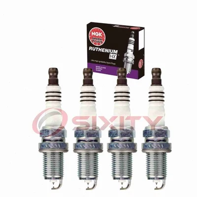 4 bujías NGK Ruthenium HX para Mitsubishi Outlander Sport 2011-2020 ws Foto 1 de 4