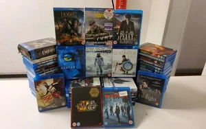 107 x Bluray JobLot - Interstellar Gladiator Fury Inception 300 Hobbit Avatar 5 - Imagen 1 de 8