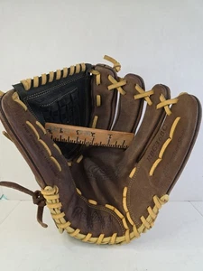 Guante de béisbol de cuero Rawlings RBG36BC 12 1/2" DERECHO cero choque ligeramente usado divertido  - Imagen 1 de 24