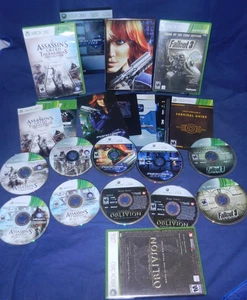 Xbox 360; Perfect Dark Zero, Fallout 3, Assassin's Creed Americas Coll, Oblivion - Picture 1 of 11