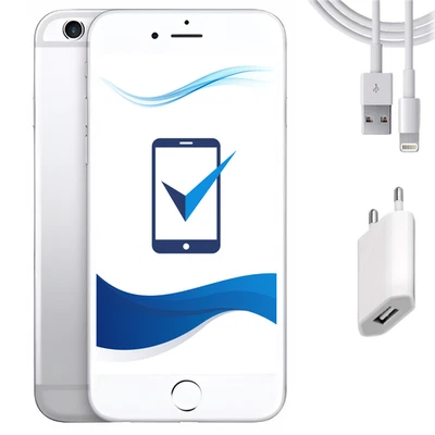 Apple iPhone 6s 64GB Argento NUOVA BATTERIA | Condizione: Buono - Immagine 1 di 4