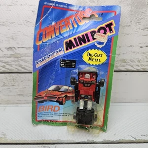 Select Convertors American Minibot Bird 1984 3" Die Cast Metal Figure Box Damage - Picture 1 of 13