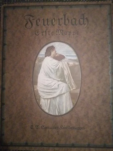 Anselm Feuerbach Erste Mappe Acht farbige Wiedergaben seiner Hauptwerke 1921 - Bild 1 von 7