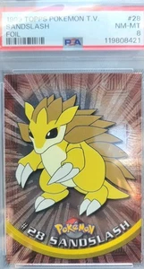 1999 Topps Pokémon TV Sandslash Foil #28 PSA 8 - Bild 1 von 2