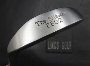 Wilson 8802 Putter Steel Shaft 86cm Length Black Grip - Picture 1 of 7