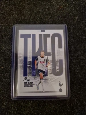 2025 Futera Tottenham Xr Micky Van Der Ven /3 Tot02 Bookend Numbered - Image 1 of 2
