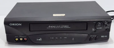 Orion VR5006 VCR 4-Head VHS Player HQ Digital Auto Tracking  No Remote Tested - Image 1 of 4