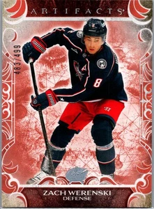 2024-25 Upper Deck Artifacts #88 Zach Werenski Ruby - Bild 1 von 2