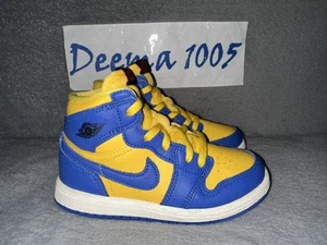 Nike Air Jordan 1 Retro High OG Shoes ‘Reverse Laney’ FD2598 700 - Size 9C - Picture 1 of 10