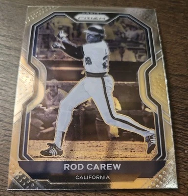 Panini Prizm 2021 - Rod Carew #99 White Wave Prizm Foto 1 de 2
