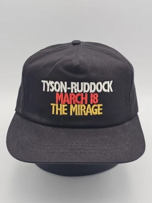 De colección 1991 Mike Tyson Vs Ruddock Boxeo Promo Mirage Las Vegas Sombrero Snapback  Foto 1 de 4