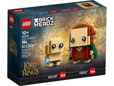LEGO 40630 Brickheadz Lord of the Rings: Frodo & Gollum  Sealed in Box - Image 1 of 3