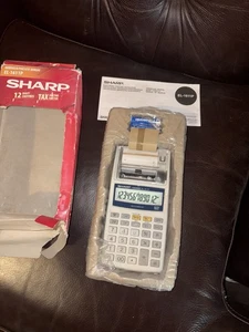 SHARP EL-1611P Printing Calculator Easy To Read LCD Display - Picture 1 of 1